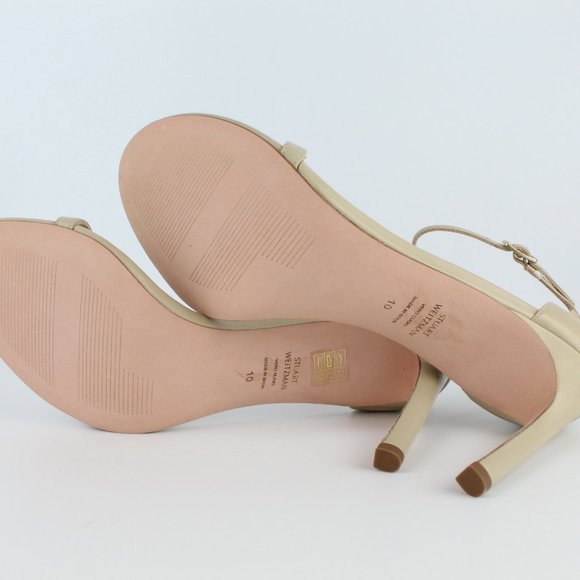 New Stuart Weitzman Nudistsong Ankle Strap Sandals - Office to Cocktail - Picture 14 of 16